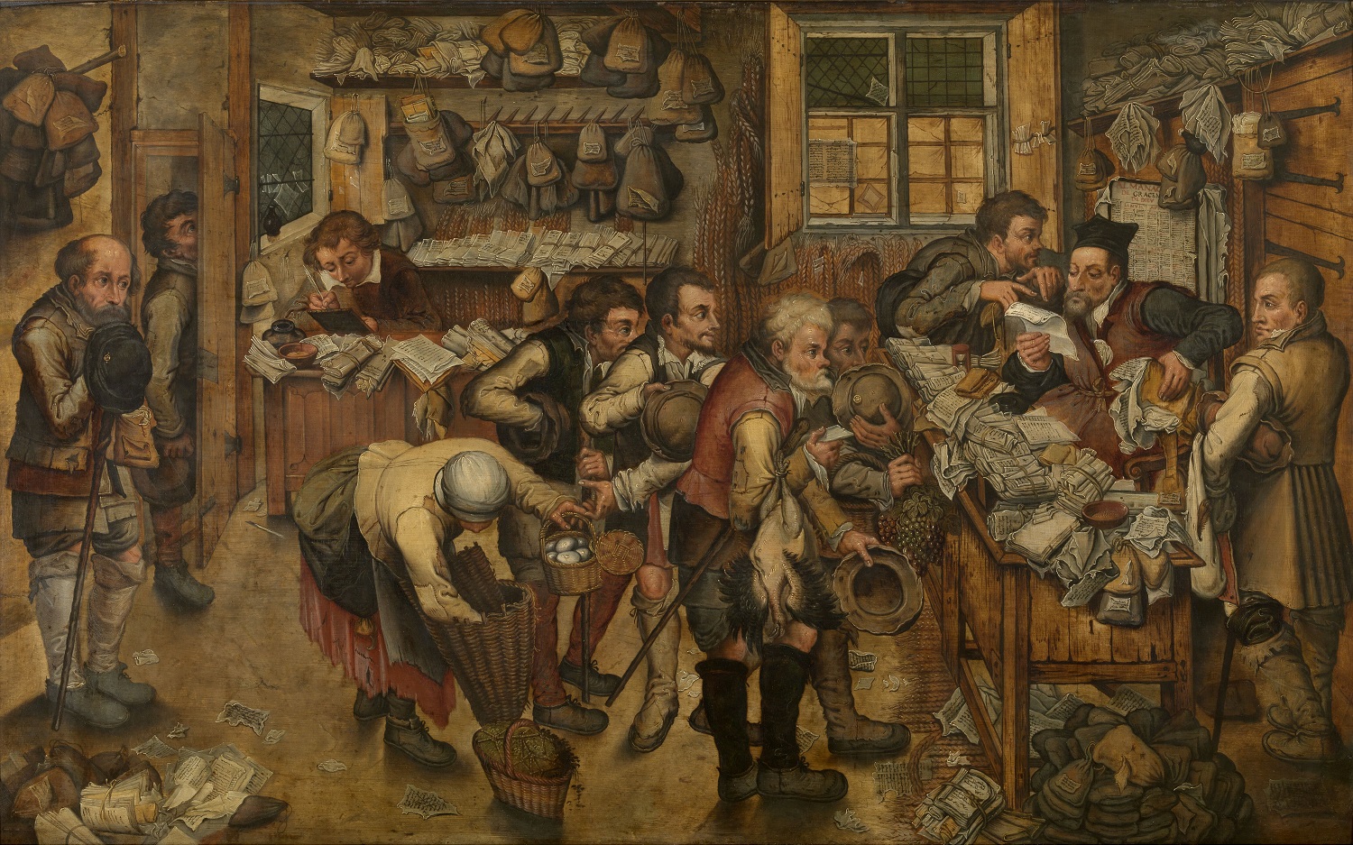 Dorpsadvocaat - Pieter II Brueghel - MSKGent - Artinflanders - foto Hugo Maertens - public domain