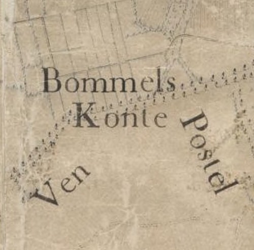 Detail van de Kaart van Zijnen