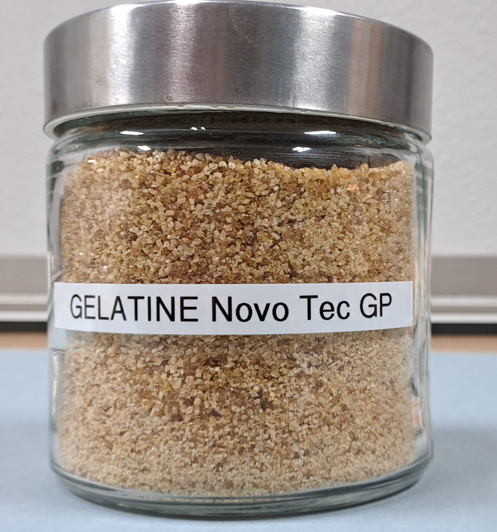 gelatine in korrelvorm voor restauratie