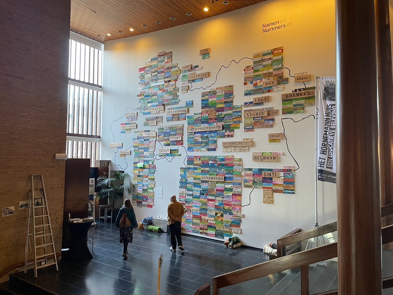 Hornemann Huis met Brabantse naambordjes Namen en Nummers