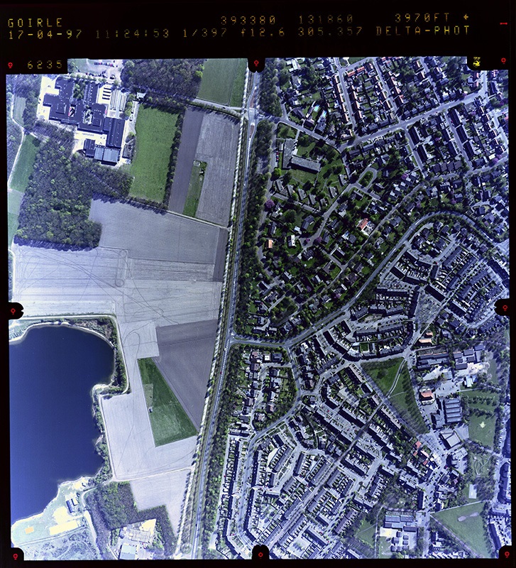 Luchtfoto Goirle Noord. Delta Phot, collectie Regionaal Archief Tilburg