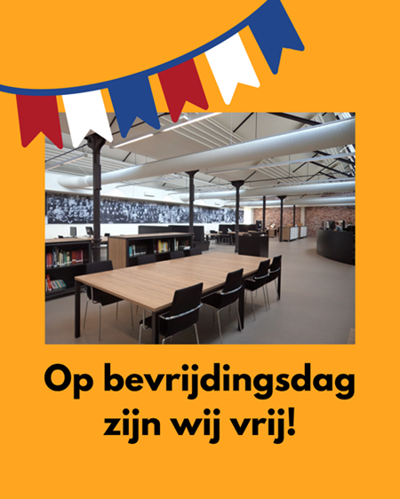 Op bevrijdingsdag zijn wij vrij!