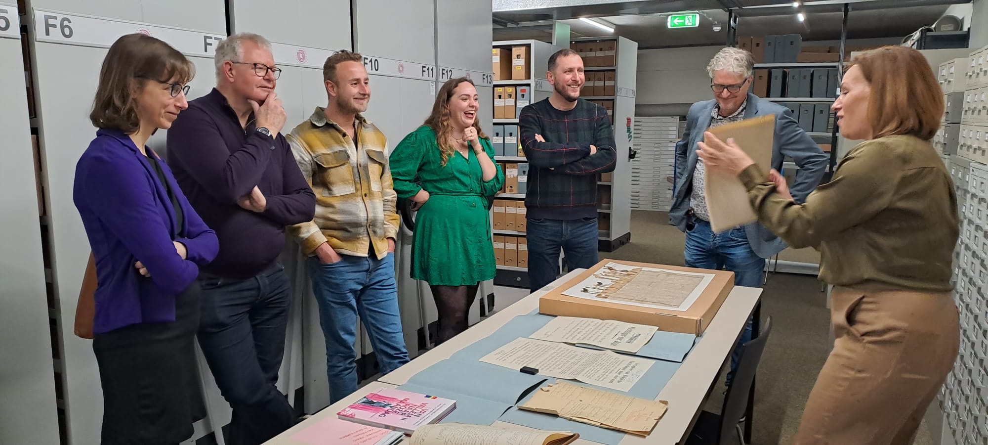 Rondleiding in depot met Groen Links Tilburg - Inclusie Award