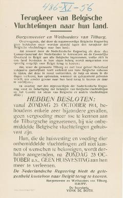 Archief 871 Terugkeer Belgische Vluchtelingen Archief 871 Terugkeer Belgische Vluchtelingen