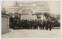 Brandweerkazerne in 1925. Fotograaf Gemeente Tilburg. Fotonummer 103616.