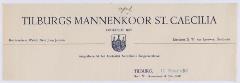 Briefhoofd mannenkoor Sint Caecilia Briefhoofd mannenkoor Sint Caecilia