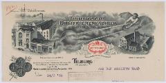 Briefhoofd van de Tilburgsche drijfriemenfabriek. Fotonummer 61231