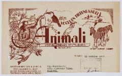 Briefhoofd van dierenhandel Animali. Fotonummer 59484