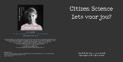 Brochure Burgerwetenschap