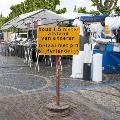 Coronamaatregelen op Sint Annaplein Baarle Nassau LR Coronamaatregelen op Sint Annaplein Baarle Nassau LR