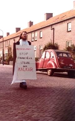 Demonstratie tegen Kalkar