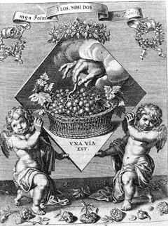 Jacob Cats Houwelick, 1625. Flos mihi dos