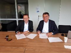 Ondertekening Dongen e-depot