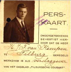 perskaart Van Kempen perskaart Van Kempen