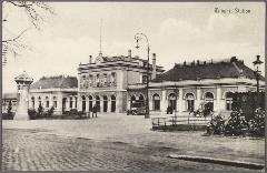 Station Tilburg in 1915. Fotograaf onbekend fotonummer 010673.