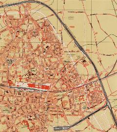 Tilburg 01 1934 Uitsnede plattegrond Regionaal Archief Tilburg 059457 Plattegrond 1934