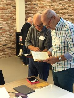 Twee deelnemers aan het onderzoek. Foto: Stef U.