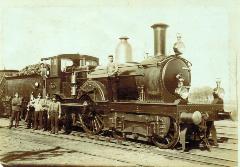 X50658 - 808253Zwaluwe Stoomlocomotief Lage Zwaluwe