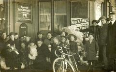 Belgische vluchtelingen op het station Tilburg in 1914