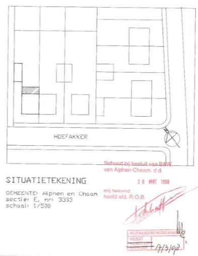 Bouwdossier Alphen Chaam 1998
