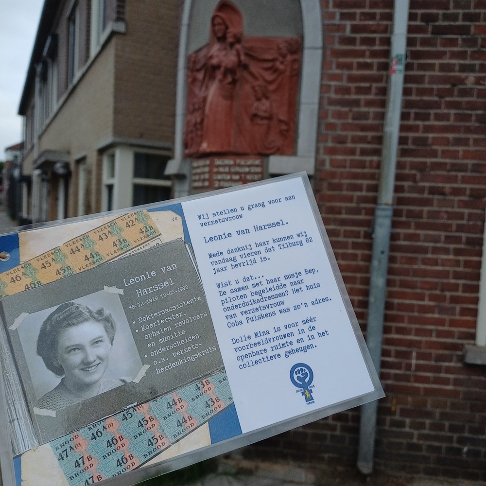 20261027 LR Flyer Verzetsvrouw Leonie Van Harssel Door Dolle Mina Tilburg