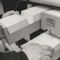 kaartenbak onderzoek studiezaal