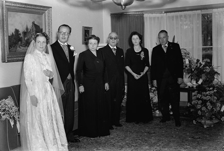 Huwelijk 1949 Persbureau Het Zuiden (1)