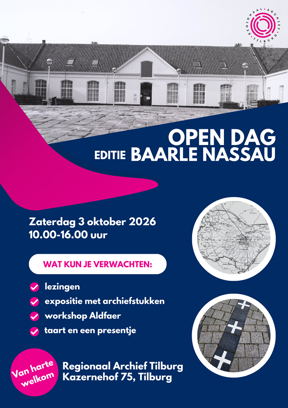 Flyer Open Dag Baarle-Nassau 2026