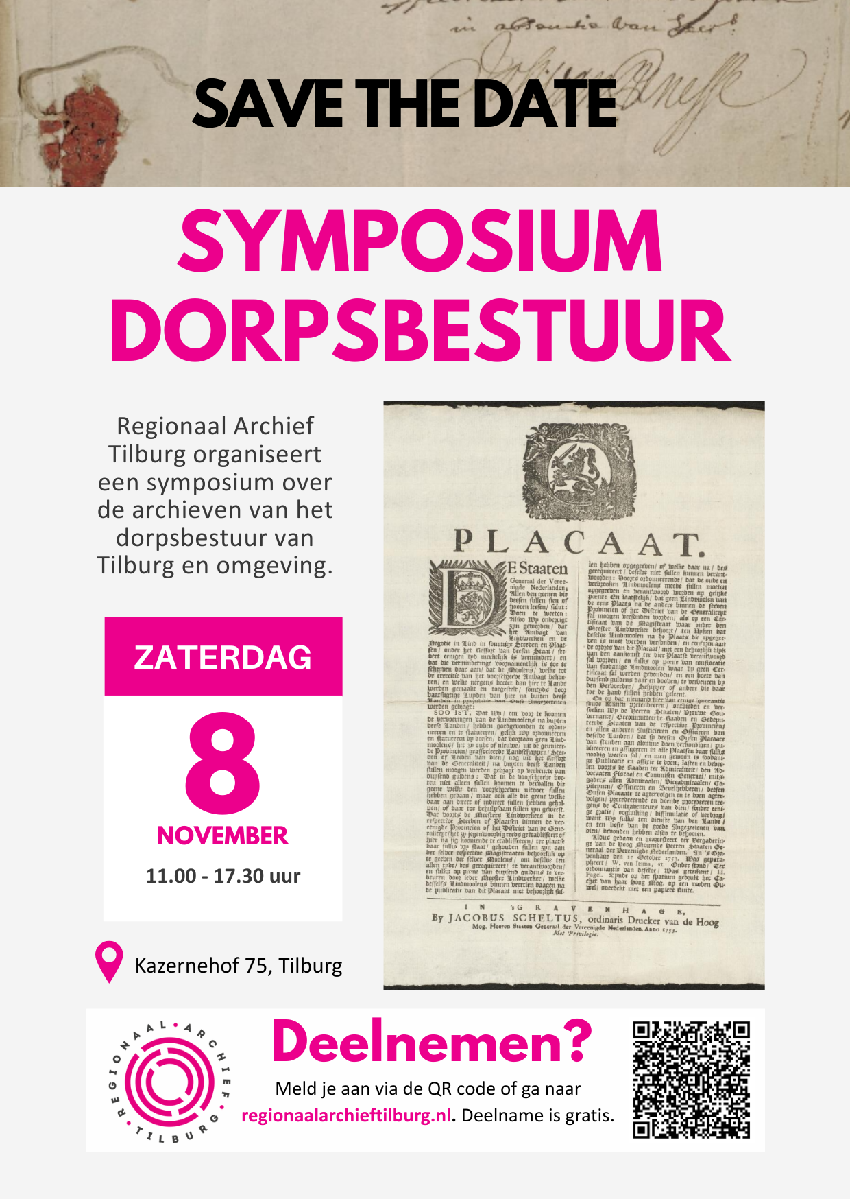 DEF Save the date symposium