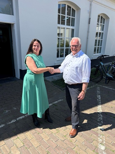 Yvonne en wethouder ABG 2025