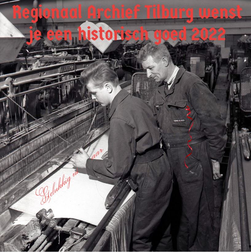 Gelukkig nieuwjaar namens Regionaal Archief Tilburg