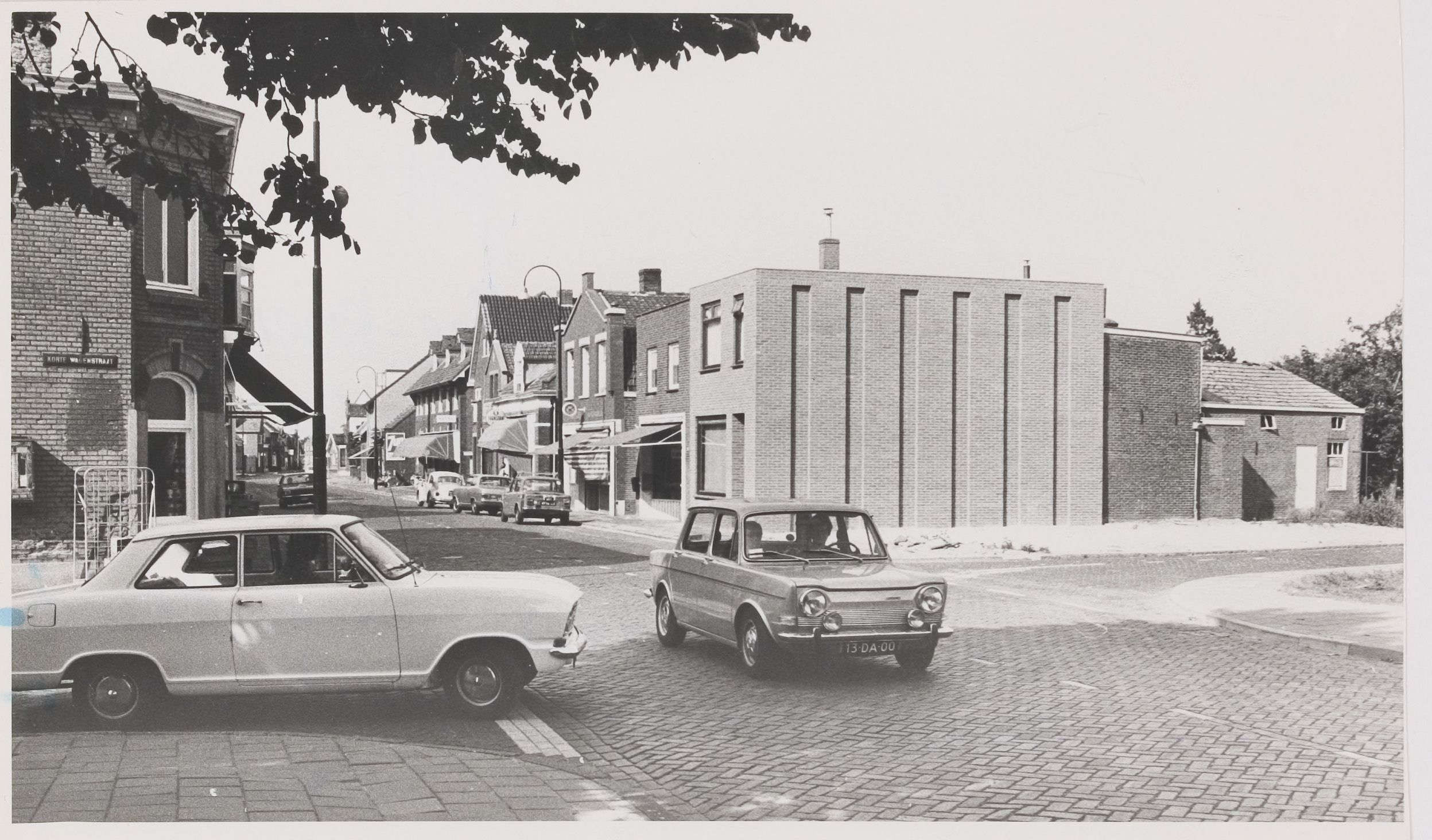 Gilze Kruising Lange Wagenstraat Nieuwstraat Foto Johan Van Gurp