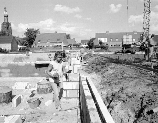 Bouw Van Aanleunwoningen Aan De Papenstraat In Hilvarenbeek Persbureau Van E (1)