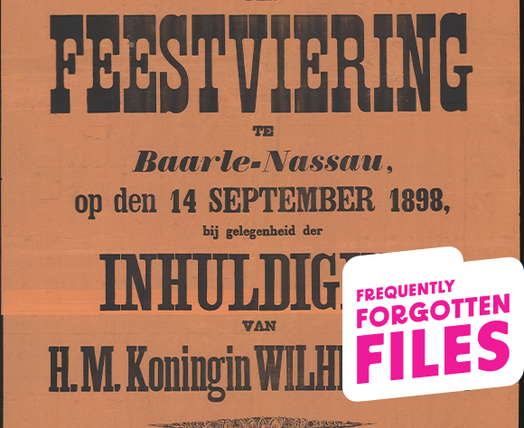 Fff File Archief 2219 Inhuldiging Wilhelmina